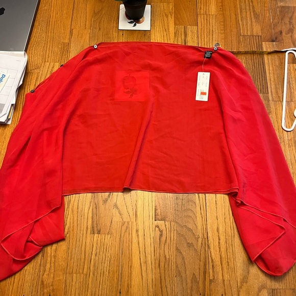 NWT Sheer Poncho/Pullover - Picture 6 of 6